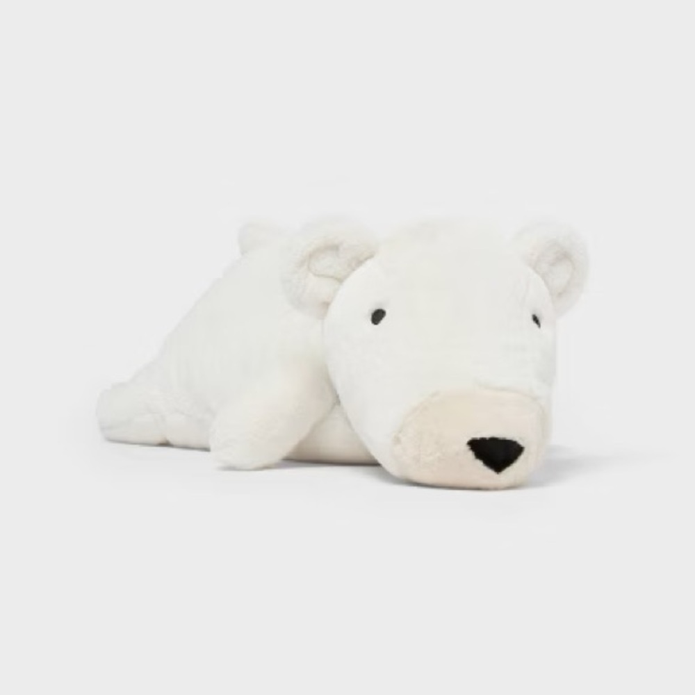 Polar Bear Pillow Fort Weighted Stuffed Animal